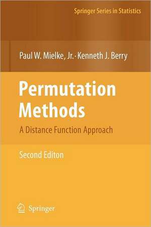 Permutation Methods: A Distance Function Approach de Paul W. Mielke