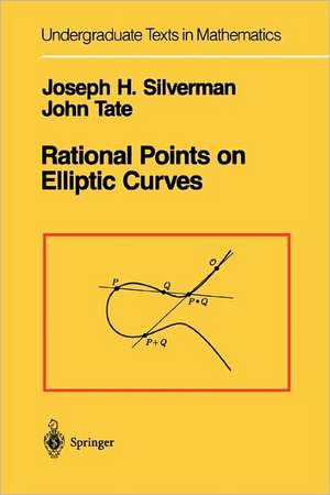 Rational Points on Elliptic Curves de Joseph H. Silverman