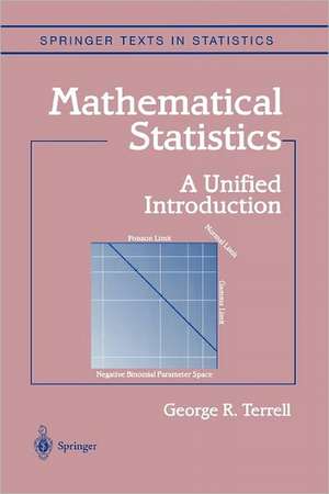 Mathematical Statistics: A Unified Introduction de George R. Terrell