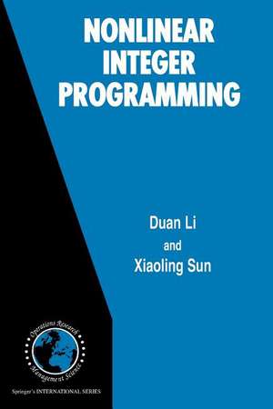 Nonlinear Integer Programming de Duan Li