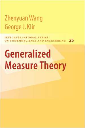 Generalized Measure Theory de Zhenyuan Wang