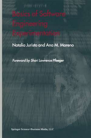 Basics of Software Engineering Experimentation de Natalia Juristo