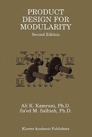 Product Design for Modularity de Ali K. Kamrani