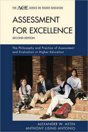 Assessment for Excellence de Anthony Lising Antonio