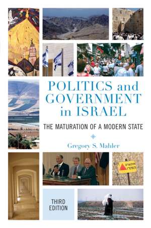 Politics and Government in Israel de Gregory S. Mahler