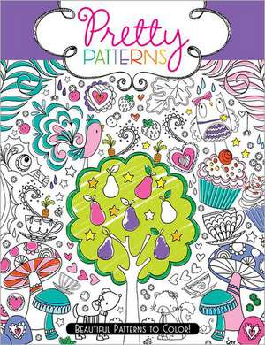 Pretty Patterns: Beautiful Patterns to Color! de Hannah Davies