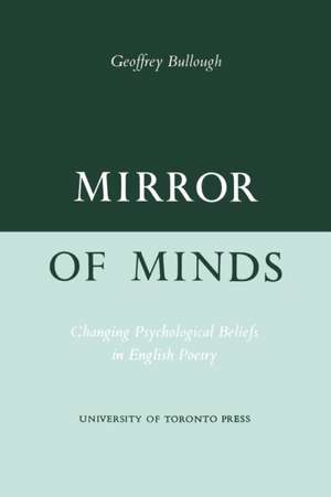 Mirror of Minds de Geoffrey Bullough