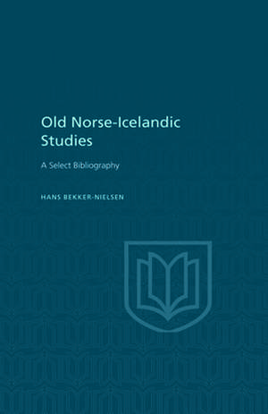 Old Norse-Icelandic Studies