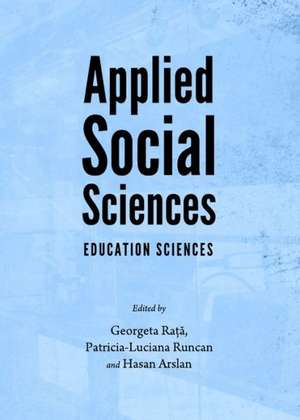 Applied Social Sciences: Education Sciences de Hasan Arslan