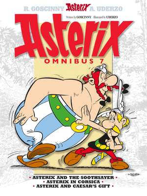 Asterix: Asterix Omnibus 7: Asterix and The Soothsayer, Asterix in Corsica, Asterix and Caesar's Gift de René Goscinny