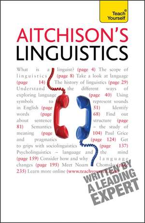 Aitchison's Linguistics de Jean Atchison