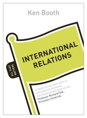 International Relations de Ken Booth