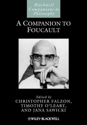 A Companion to Foucault de Christopher Falzon