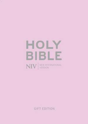 NIV Pocket Pastel Pink Soft-tone Bible de New International Version