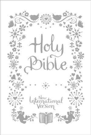 NIV Tiny White Christening Bible de New International Version