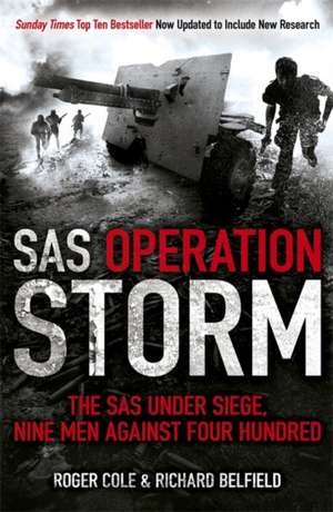 SAS Operation Storm de Richard Belfield