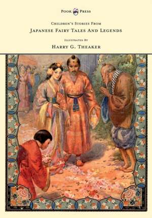 Children's Stories From Japanese Fairy Tales & Legends - Illustrated by Harry G. Theaker de N. Kato