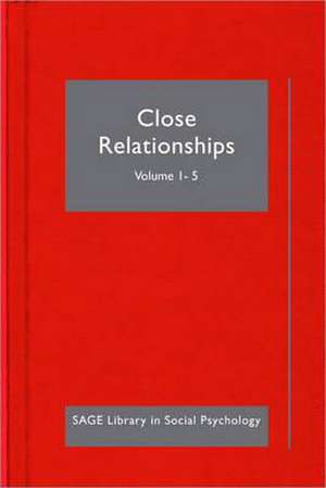 Psychology of Close Relationships de Harry T. Reis