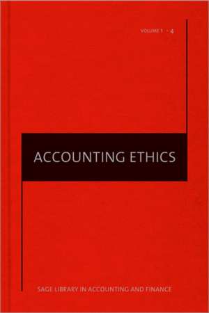 Accounting Ethics de Ken McPhail