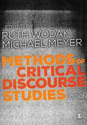 Methods of Critical Discourse Studies de Ruth Wodak