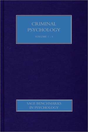 Criminal Psychology de David Canter