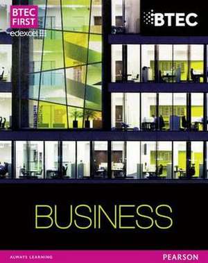 BTEC First Business Student Book de Carol Carysforth