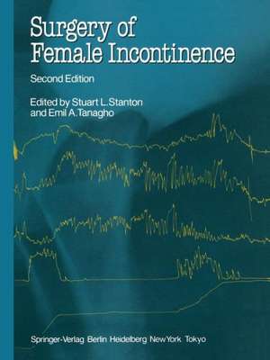 Surgery of Female Incontinence de Frank Jr. Hinman