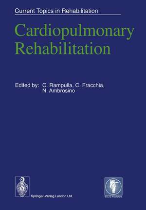 Cardiopulmonary Rehabilitation de C. Rampulla