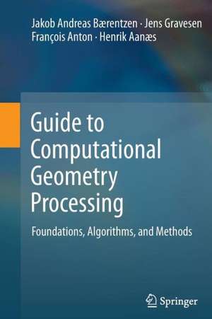 Guide to Computational Geometry Processing: Foundations, Algorithms, and Methods de J. Andreas Bærentzen