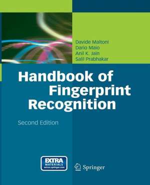 Handbook of Fingerprint Recognition de Davide Maltoni