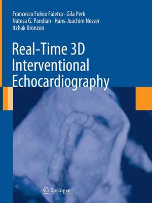 Real-Time 3D Interventional Echocardiography de Francesco Fulvio Faletra