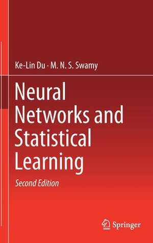 Neural Networks and Statistical Learning de Ke-Lin Du