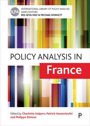 Policy Analysis in France de Charlotte Halpern