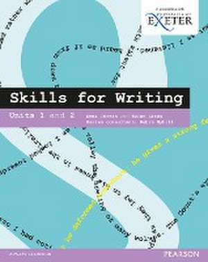 Skills for Writing Student Book Pack - Units 1 to 6 de David Grant