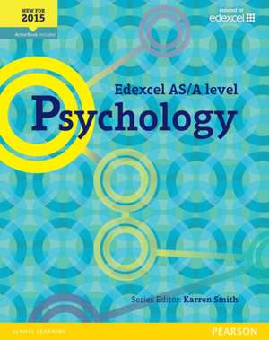 Edexcel AS/A Level Psychology Student Book + ActiveBook de Anna Cave