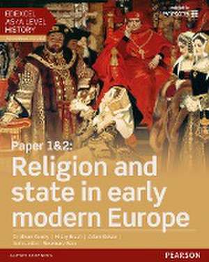 Edexcel AS/A Level History, Paper 1&2: Religion and state in early modern Europe Student Book + ActiveBook de Adam Kidson