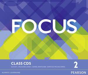 Focus BrE 2 Class CDs de Vaughan Jones