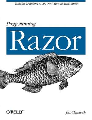 Programming Razor de Jess Chadwick