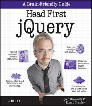 Head First jQuery de Ryan Benedetti