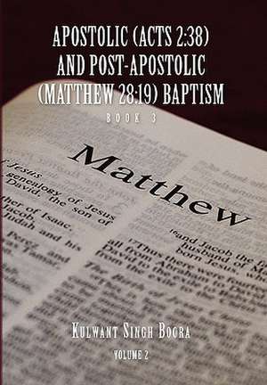 APOSTOLIC (ACTS 2 de Kulwant Singh Boora