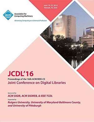 JCDL 16 IEEE ACM Joint Conference On Digital Libraries de Jcdl 16 Conference Committee