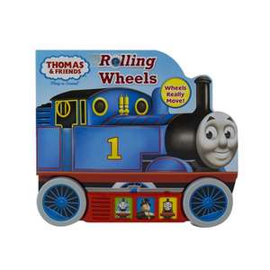 Thomas Little Vehicle Book, Rolling Wheel de PI Kids