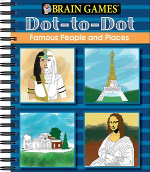 Brain Games Dot to Dot Famous People de Ltd Publications International