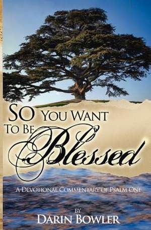 So You Want to Be Blessed de Darin Bowler