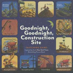 Goodnight, Goodnight, Construction Site Matching Game de Sherri Duskey Rinker