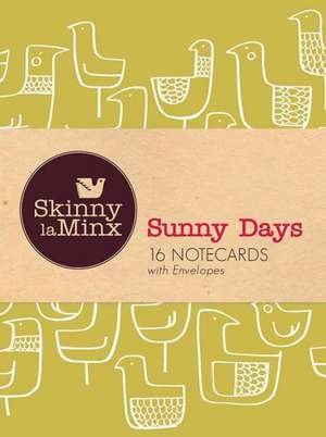 Sunny Days Notecards: 16 Notecards with Envelopes [With Envelope] de Skinny LaMinx