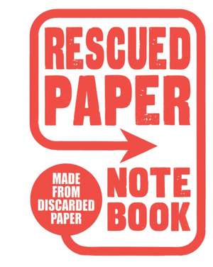 Rescued Paper Notebook, Large de Sukie