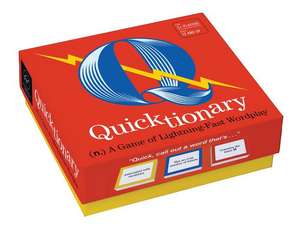 Quicktionary: A Game of Lightning-Fast Wordplay de Forrest-Pruzan Creative