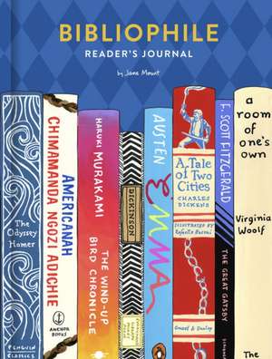 Cartea Bibliophile Reader's Journal de Jane Mount