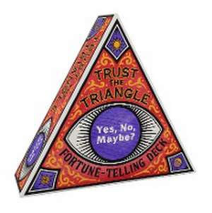 Trust the Triangle Fortune-Telling Deck: Yes, No, Maybe? de Chronicle Books